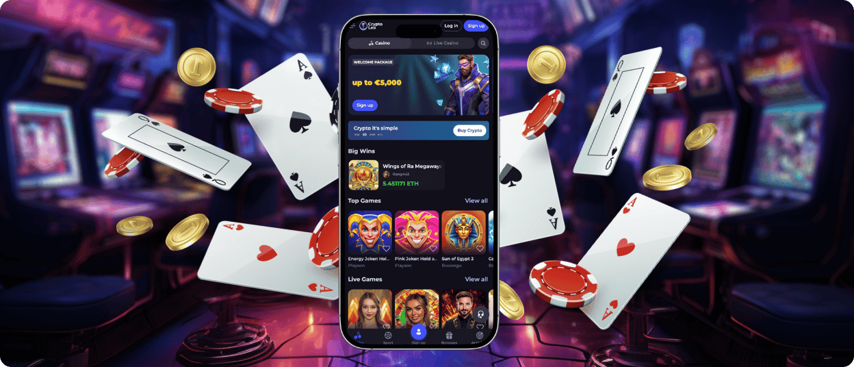 CryptoLeo application